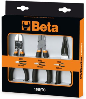 Beta Tools 1169/D3 3-piece Plier Set