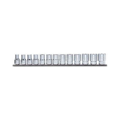 Beta Tools 910A-AS/SB13 Set of 13 3/8 in. Drive 6 pt. Hand Sockets