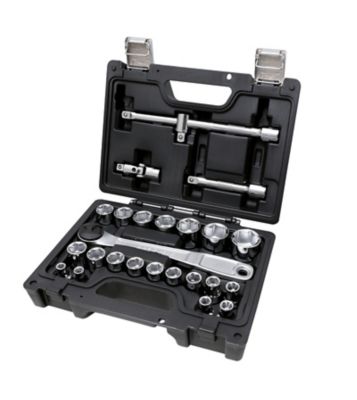 Beta Tools 923E/C25 25-piece 1/2 in. Drive Socket and Accessories Set