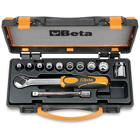 Beta Tools 910B/C10 12-piece 3/8 in. Drive Socket Set