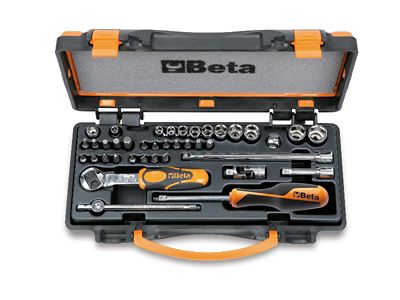 Beta Tools 900/C11 39-piece 1/4" Drive Socket and Accessories Set