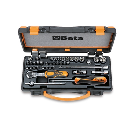 Beta Tools 900/C11 39-piece 1/4" Drive Socket and Accessories Set