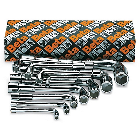 Beta Tools 933/S11 Set of 11 Double End Socket Wrench Set