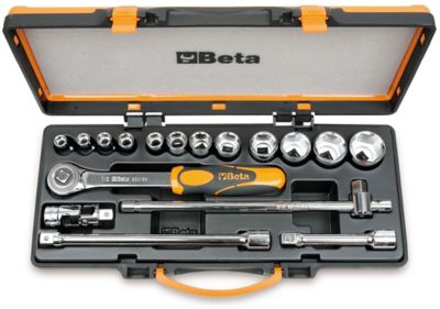 Beta Tools 920A/C12 17-piece 1/2 in. Drive Socket Set