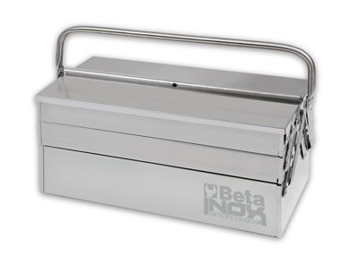 Beta Tools C20TSS Stainless Steel Five-Section Cantilever Toolbox