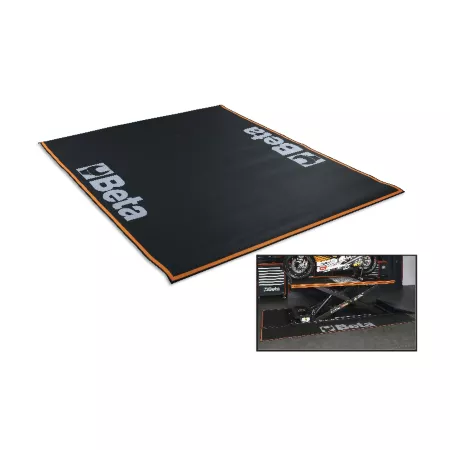 Beta Tools 9.5 ft x 5.2 ft Non-Slip Garage Mat 95620300 Garage Floor Mats