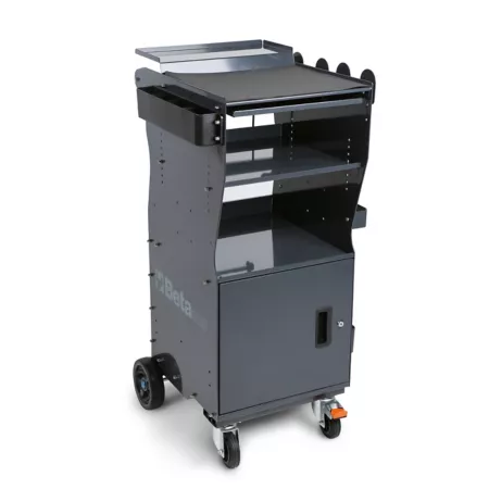 Beta Tools CA49 G Mobile Workstation Diagnostic Cart with Door Rolling Tool Cabinets