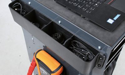 Image showing  CA49 G Mobile Work Station Diagnostic Cart with Door