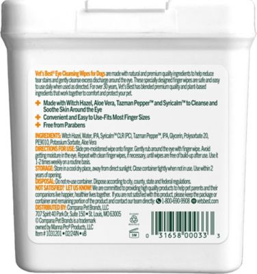 Image showing  Eye Cleansing Wipes, 50 ct.