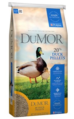 DuMOR Duck Feed Crumbles, 50 lb. Bag
