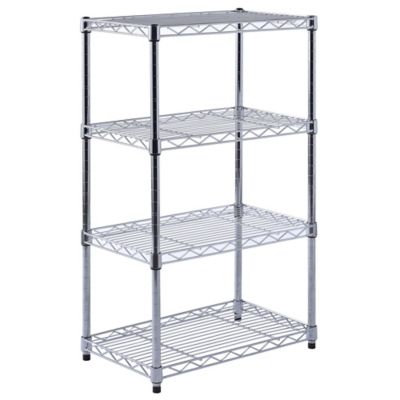 Muscle Rack 4-Shelf 20 in. x 12 in. x 32 in. Chrome Wire Shelving