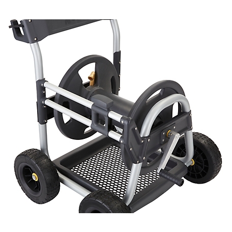  Tricam Gorilla 250 ft. Black/Gray Wheeled Hose Reel Cart, Garden  Outdoors Watering : Patio, Lawn & Garden