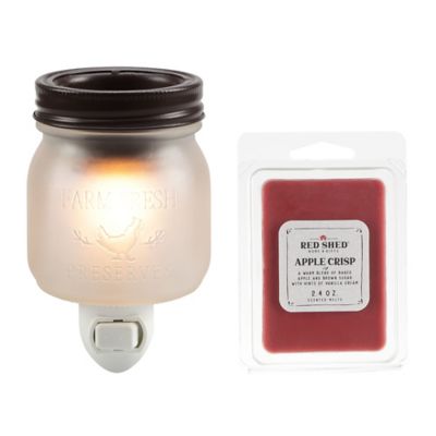 Red Shed Plug-In Wax Warmer Jar