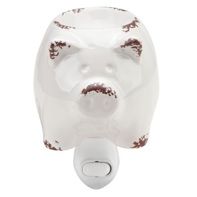 Red Shed Ceramic Pig Plug-In Wax Warmer