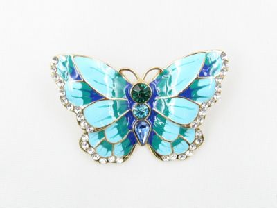 Buddy G's Turquoise Butterfly Pin