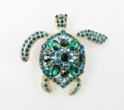 Buddy G's Rhinestone Sparkle Turtle