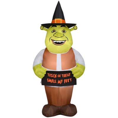Gemmy Airblown-Shrek with Boo Banner-Universal