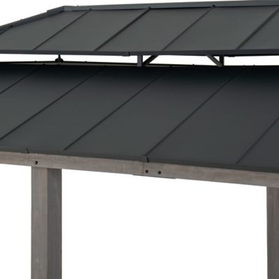 Image showing  Cedar Framed Gazebo with Steel Hardtop, A102032641