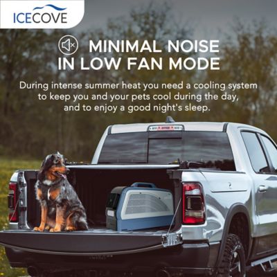 Image showing 6 th IceCove Portable Air Conditioner - Grey/Blue + 1 Battery