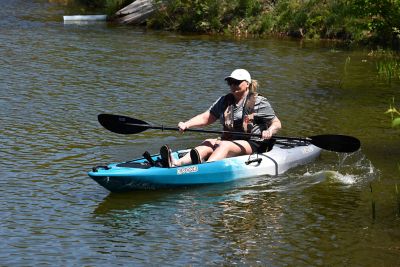 Image showing  10 ft. Salt Water Sit-on-Top Fishing Kayak