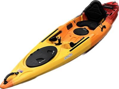 Sun Dolphin Boss 10 Fishing Kayak with Paddle, Gray Swirl at Tractor Supply  Co.