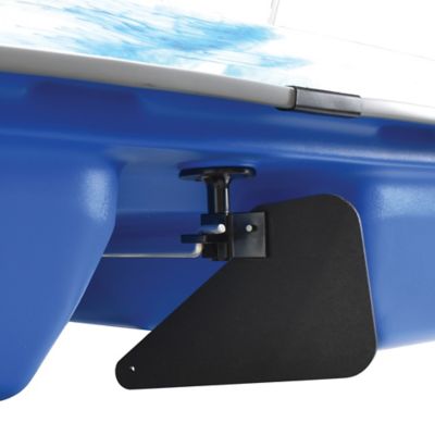 Image showing 9 th Sun Dolphin Sun Slider 5-Seat Pedal Boat with Canopy, Blue Swirl