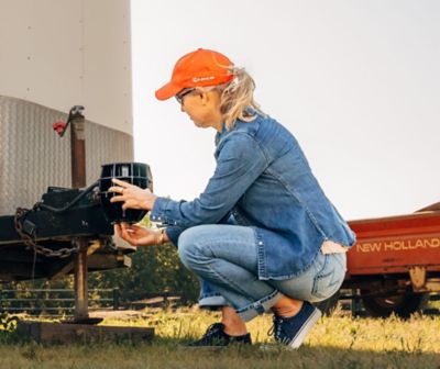 Image showing  ICON Trailer Coupler Lock for 2-5/16 in. Cast Couplers Design by OEMs like Demco/Buyers Products/Wallace Forge