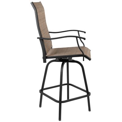 Image showing 5 th Flash Furniture 30 in. Outdoor Patio Bar Stools, 2-Pack