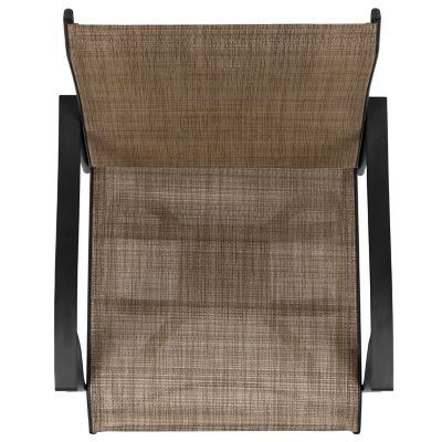 Image showing 7 th Flash Furniture 30 in. Outdoor Patio Bar Stools, 2-Pack