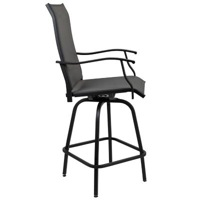Image showing 5 th Flash Furniture 30 in. Outdoor Patio Bar Stools, 2-Pack