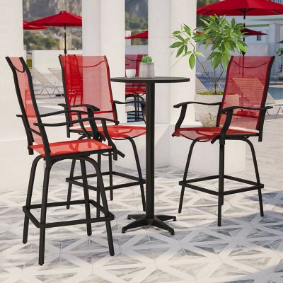 Image showing  30 in. Outdoor Patio Bar Stools, 2-Pack