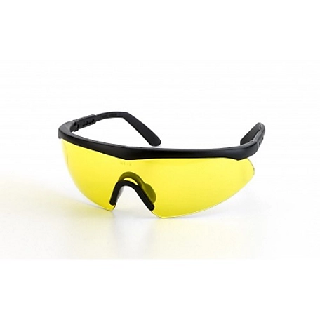 Mutual Industries Shark Black Frame Glasses, 12 pk., Amber