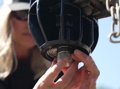 Image showing  ICON Trailer Coupler Lock for 2-5/16 in. Rolled Lip Coupler Style by OEMs like Atwood