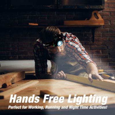 Image showing 6 th Bell & Howell 500-Lumen Tac Headlamp, One Size Fits All