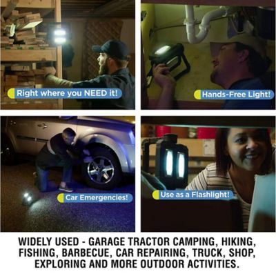 Image showing  Worklight 360 - Portable Multi-Directional Handheld 1000 Lumen Work Light