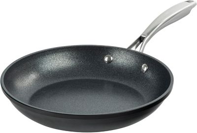 Granitestone Armor Max 2x Hard Anodized 10 in. Frying Pan in Black