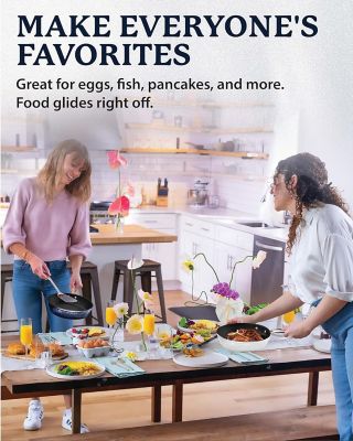 Image showing 7 th Granitestone Charleston Collection Hammered 15-Piece Cookware Set in White