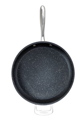 Image showing  14 in. Aluminum Skillet with Helper Handle