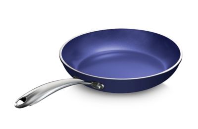 Granitestone Diamond Blue Aluminum Non-Stick 12 in. Frying Pan