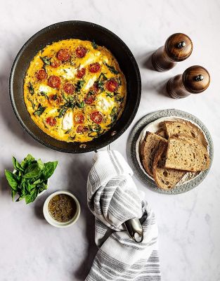 Image showing  Pro Hard Anodized 10 in. and 11.5 in. Frying Pan Set in Black