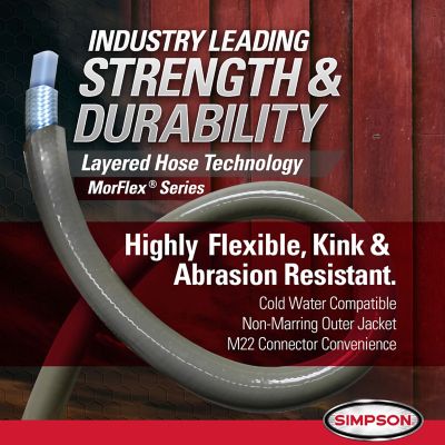 Image showing  3,600 PSI 2.5 GPM Gas Cold Water Professional PowerShot Pressure Washer, 49-State, HONDA GX200 with AAA Triplex Pump