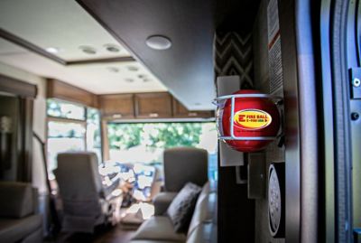 Image showing  6 in. Self Activating Fire Extinguisher Ball, ELY6