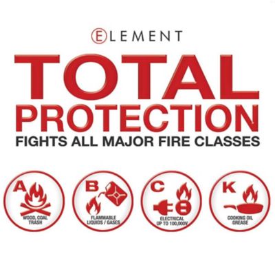 Image showing 5 th Element Fire Extinguishers E50 Lightweight Fire Extinguisher