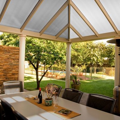 Image showing  Multiwall Polycarbonate Sheet 48 in. x 48 in. 5 Sheet, White Opal, 193178