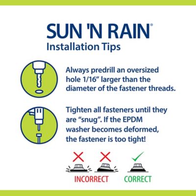Image showing 5 th SUN 'N RAIN Corrugated PVC Panel, 0.032 - 26 in. x 72 in., 10-Pack, White