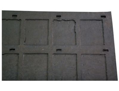 Image showing  24.25 in. x 36.25 in. Heavy-Duty Rubber Mud Flaps