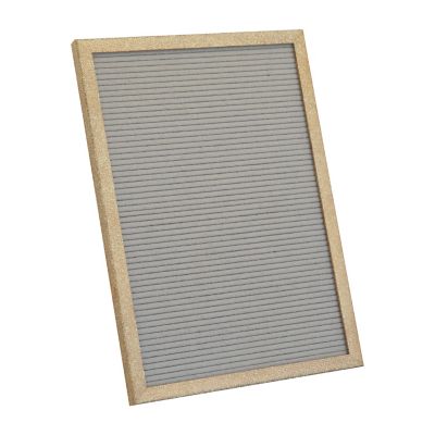 Image showing 1 th Flash Furniture Wood Frame Letter Board with 389 PP Letters and Canvas Carry Bag