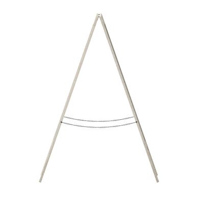 Image showing 7 th Flash Furniture Wood A-Frame Magnetic Chalkboard Set-Markers, Stencils, and Magnets, HGWA-GDI-CRE8-654315-G