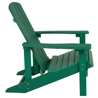 Image showing 5 th Flash Furniture Charlestown Commercial All-Weather Poly Resin Wood Adirondack Chair