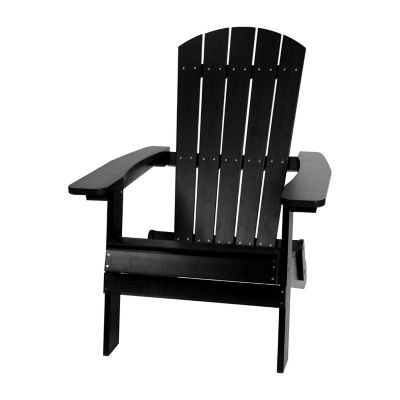 Image showing  Charlestown All-Weather Poly Resin Indoor/Outdoor Folding Adirondack Chair